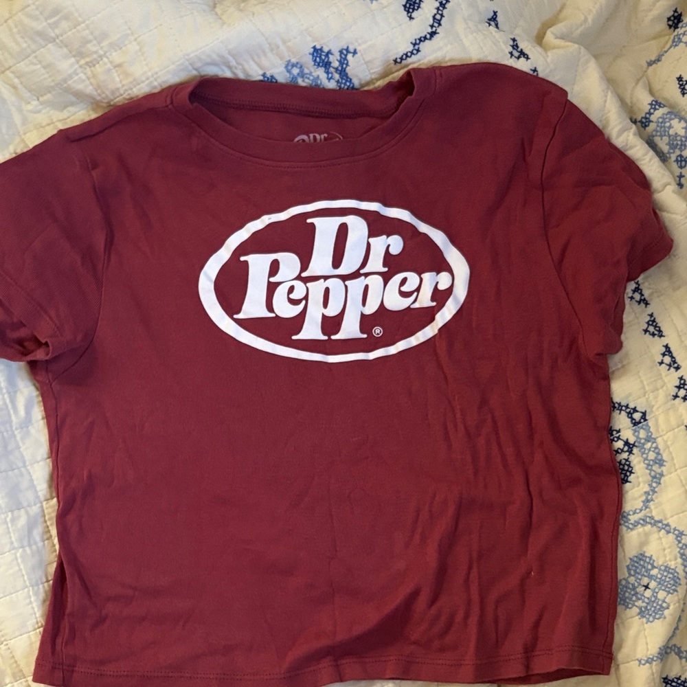 Dr Pepper Maroon T-Shirt